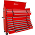 Homak RD02010720 72" H2Pro Series 10 Drw Top Chest - Red