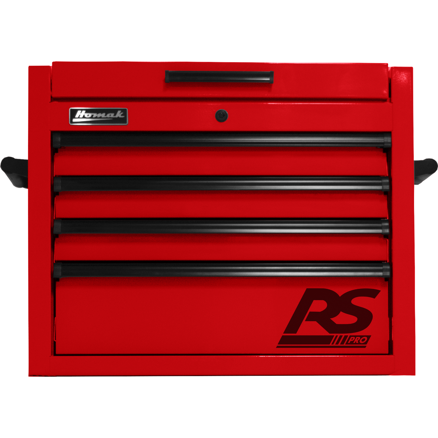 Homak RD02027401 27" RS PRO 4 DWR TOP CHEST W/OUT-RD