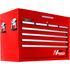 Homak RD02036081 36" H2Pro Series 8 Drawer Top Chest - Red
