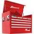 Homak RD02036081 36" H2Pro Series 8 Drawer Top Chest - Red