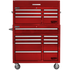 Homak RD02041062 41" Pro 2 6-Drawer Top Chest - Red