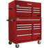 Homak RD02041062 41" Pro 2 6-Drawer Top Chest - Red