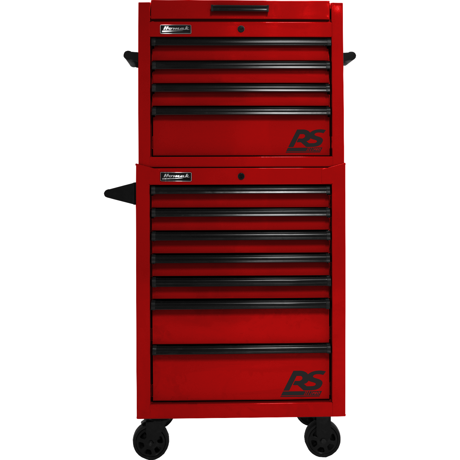 Homak RD04027770 27" RS PRO 7 DWR ROLLER CABINET-RED