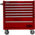Homak RD04036072 36" Pro 2 7-Drawer Roller Cabinet-Red