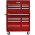 Homak RD04041092 41" Pro 2 9-Drawer Roller Cabinet - Red