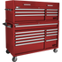 Homak RD04054210 54" Pro 2 10-Drawer Roller Cabinet - Red