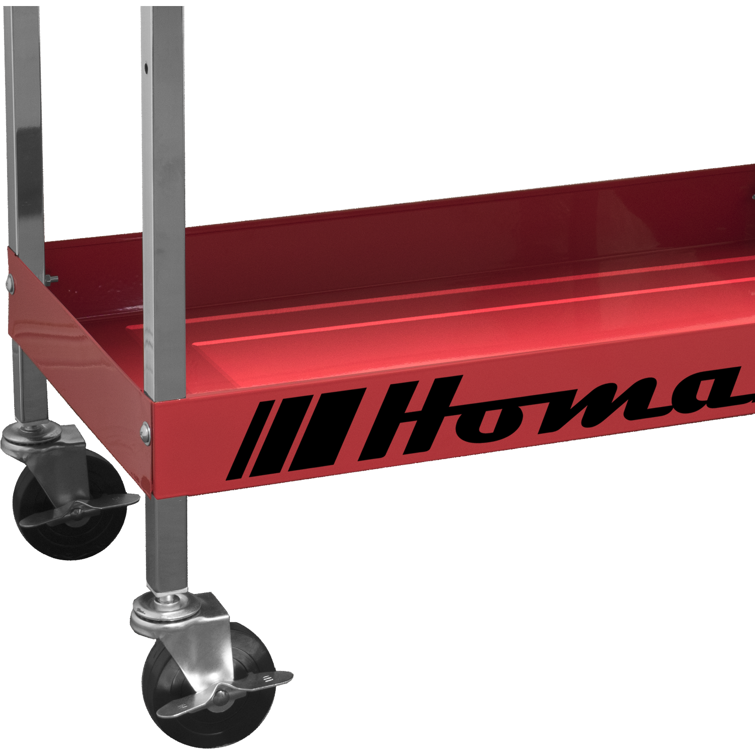 Homak RD06030210 30" 1 - DRAWER SERVICE CART - RED