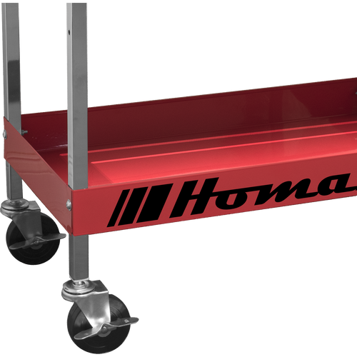 Homak RD06030210 30" 1 - DRAWER SERVICE CART - RED
