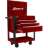 Homak RD06032000 35" Professional 4 Drawer Service Cart - RED