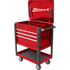 Homak RD06032000 35" Professional 4 Drawer Service Cart - RED