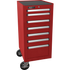 Homak RD08018070 18" H2Pro Series 7 Drawer Side Cabinet - Red