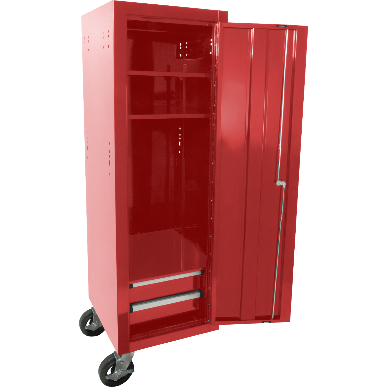 Homak RD08019602 19" H2Pro Series Full-Height Side Locker - Red
