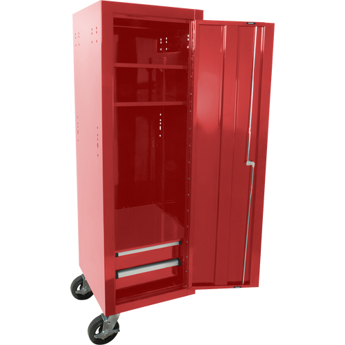 Homak RD08019602 19" H2Pro Series Full-Height Side Locker - Red