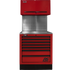 Homak RDCTS36002 36" CTS SET WITH TOOLBOARD BACK SPLASH - RED
