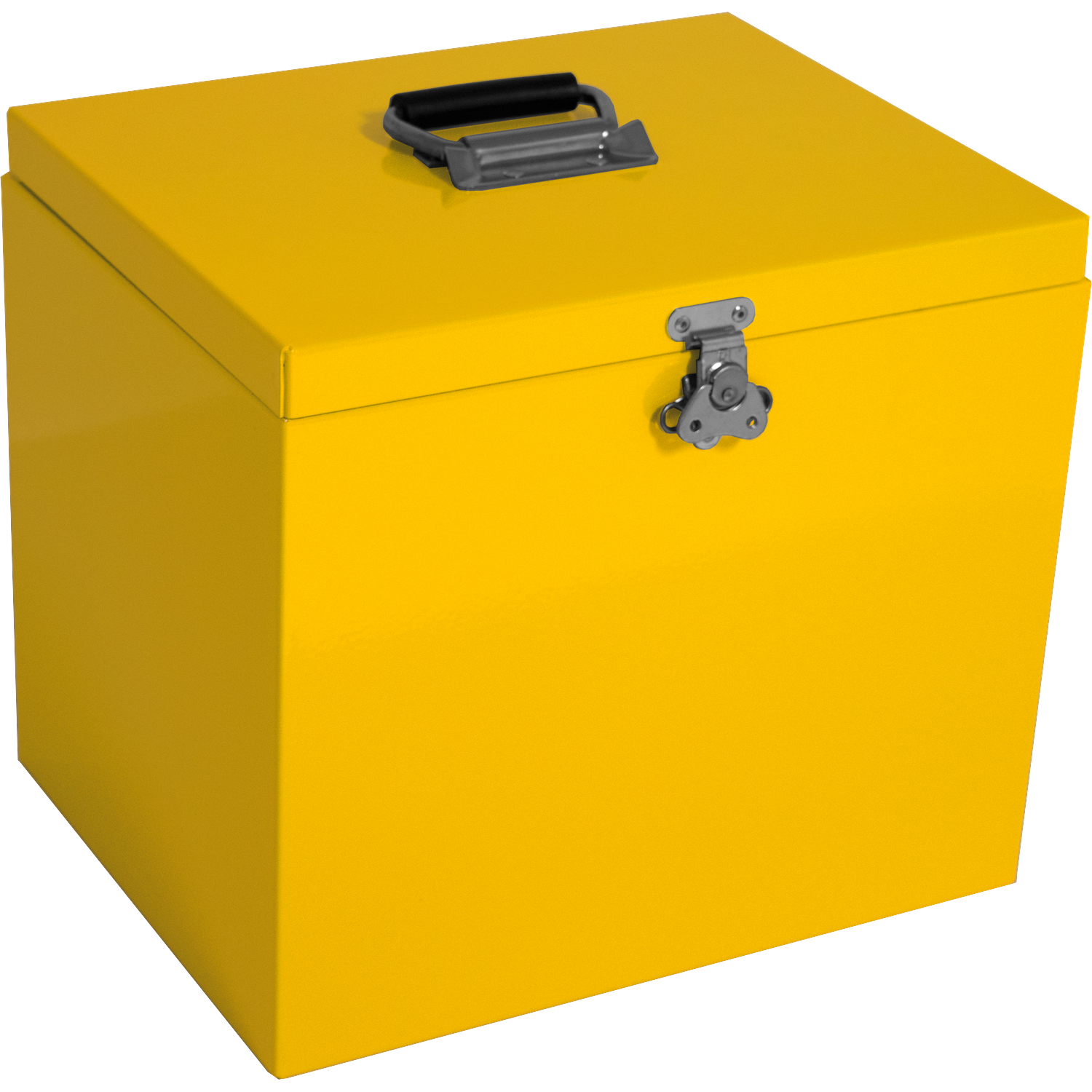 Homak YW00234330 34" YELLOW FILE BOX