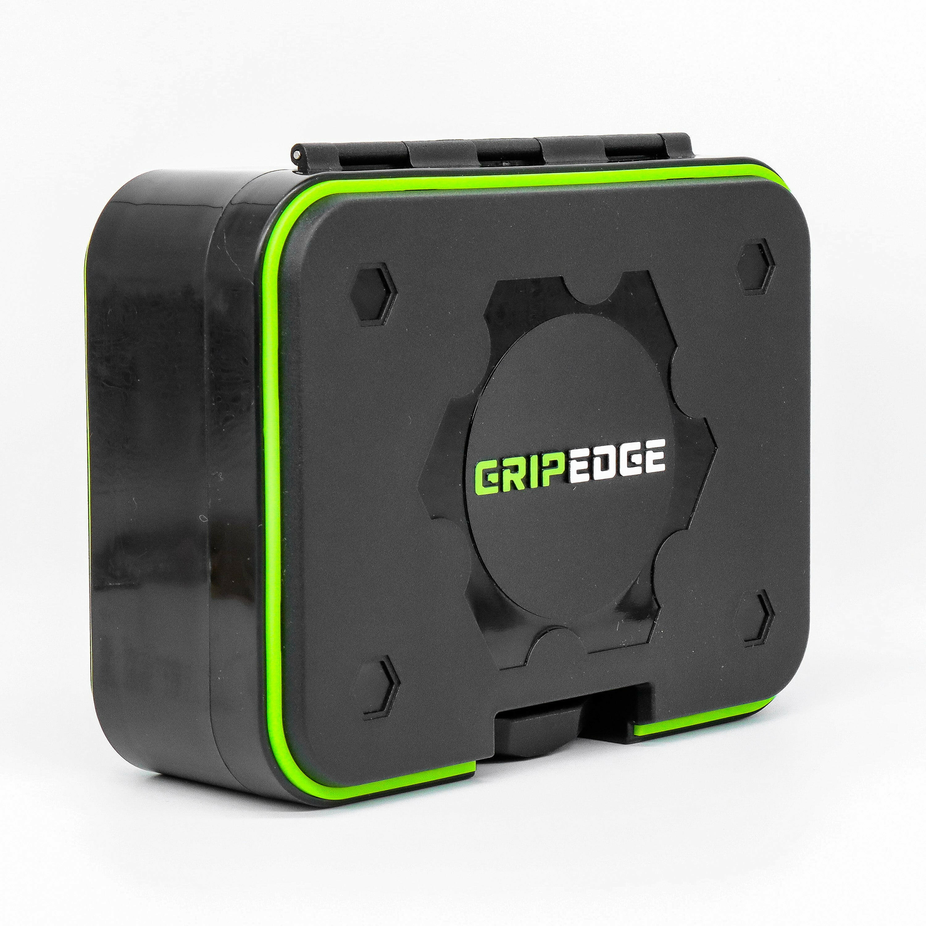 GripEdge BBX14S premium plastic storage case exterior with GripEdge logo