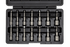VIM Tools NS100A 14pc SAE Nut Setter Set open case top-down view showing all 14 pieces