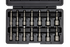 VIM Tools NS100A 14pc SAE Nut Setter Set close-up of all SAE sizes 1/4 to 5/8 in tray