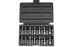 VIM Tools NS100A 14pc SAE Nut Setter Set open case angled view with lid