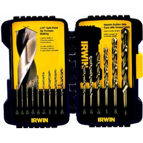 IRWIN Drill Bit Set, Cobalt, 15-Piece (316015) - MPR Tools & Equipment