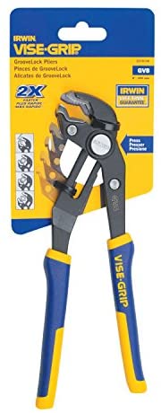 IRWIN VISE-GRIP V-Jaw Locking Pliers. 8-Inch (2078108) - MPR Tools & Equipment