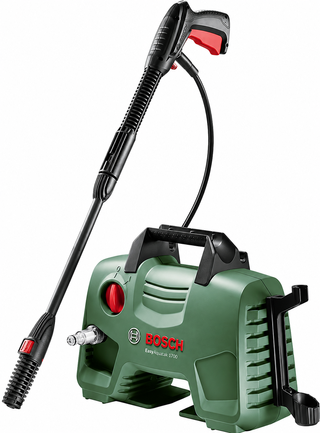 Bosch EASYAQUATAK 1700 Electric Pressure Washer, 1700 PSI, 1.54 GPM, Compact, Lightweight, Portable Power Cleaner for Car, Patio, Driveway, Deck & Outdoor Cleaning