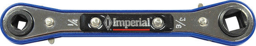 Imperial Eastman 126C Economy Compressor Access Valve Wrench, 1/4", 3/8", 3/16" And 5/16" Square Drives - MPR Tools & Equipment