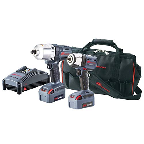 Ingersoll Rand IQV20-2062 2Piece Iqv 20 1/2" Impact & 3/8" Impact Kit - MPR Tools & Equipment