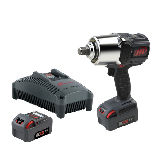 Ingersoll Rand W8191-K2 1" 20V High Torque Impact Wrench, 2 Battery Kit + FREE Esso 50$ Gift Card