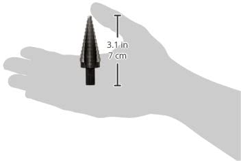 Irwin 10234 Unibit4 3/16-Inch to 7/8-Inch 3/8-Inch Shank Step Drill Bit - MPR Tools & Equipment