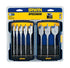 Irwin 341008 8-Pcs 6" x 1/4" Blue-Groove Hex Shank Speedbor Spade Bit Set - MPR Tools & Equipment