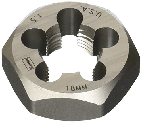 Irwin 6959 18mm - 1.5 Hexagon Metric Die - MPR Tools & Equipment