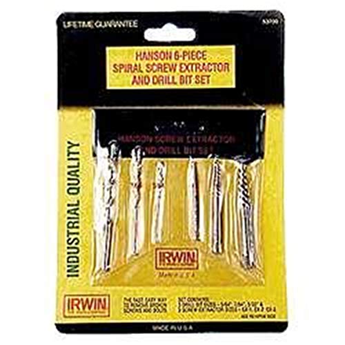 Irwin Hanson 53700 Spiral/Drill Bit 6Pc - MPR Tools & Equipment