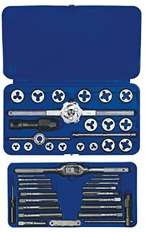 Irwin Industrial Tools 24606 Machine Screw with Fractional Tap and Die Set. 41-Piece - MPR Tools & Equipment