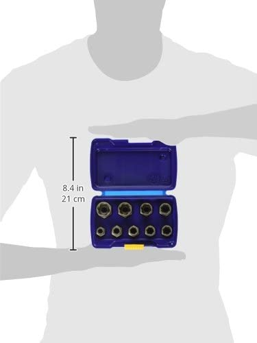 Irwin Industrial Tools 54019 Metric Bolt Extractor Set. 9-Piece - MPR Tools & Equipment