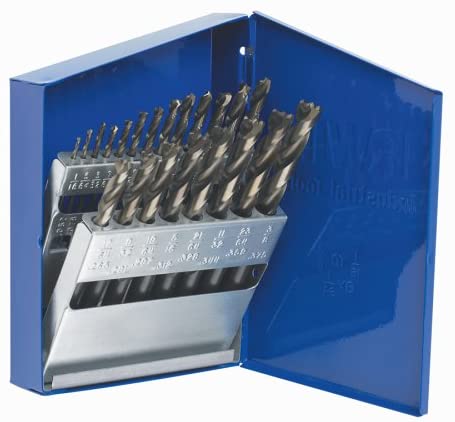 Irwin Industrial Tools 73149 TurboMax Fractional Metal Index Drill Bit Set. 21-Piece - MPR Tools & Equipment