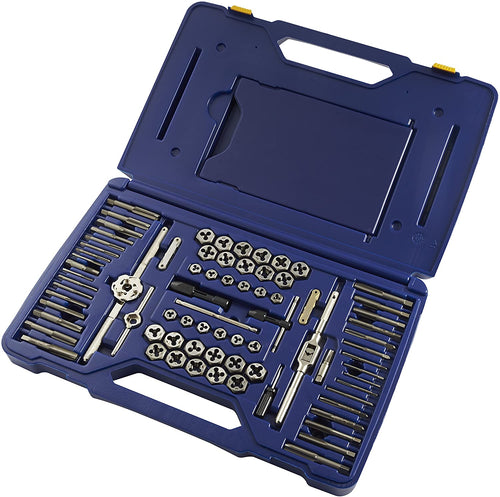 Irwin Tools 26376 76-Piece Machine Screwith Fractional/Metric Tap and Hex Die Super Set - MPR Tools & Equipment