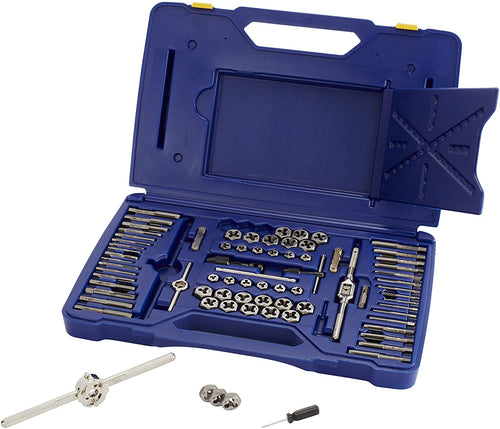 Irwin Tools 26376 76-Piece Machine Screwith Fractional/Metric Tap and Hex Die Super Set - MPR Tools & Equipment