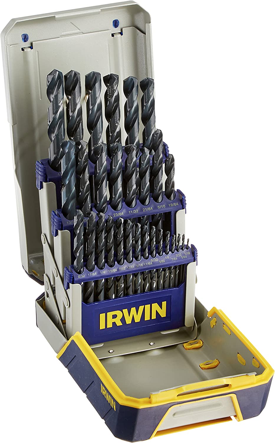 Irwin Tools 3018004 29 Piece Black Oxide Metal Index Drill Bit Set - MPR Tools & Equipment