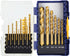 Irwin Tools 3018010 18-PC DRILL BIT TITANIUM TURBOMAX SPEEDBOR PRO SET - MPR Tools & Equipment