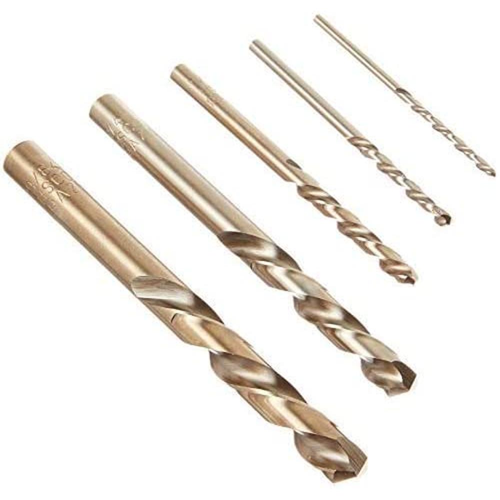 Irwin Tools 30520 Left-Hand Mechanics Length Cobalt Alloy High Speed Steel Drill Bit Sets - MPR Tools & Equipment