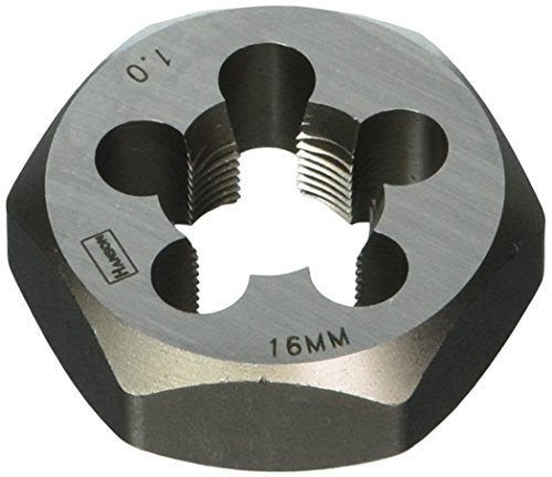 Irwin Tools 6954 Irwin High Carbon Steel Metric Hexagon Dies - Die 16mm-1.0 1-7/16 S.H. - MPR Tools & Equipment