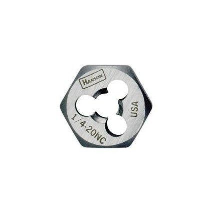 Irwin Tools Hanson® 7265 Hanson High Carbon Steel Re-Threading Fractional Hexagon Dies - MPR Tools & Equipment