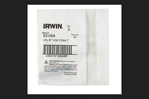 Irwin Tools Industrial Tool #63106 3/32" COB Drill Bit - MPR Tools & Equipment