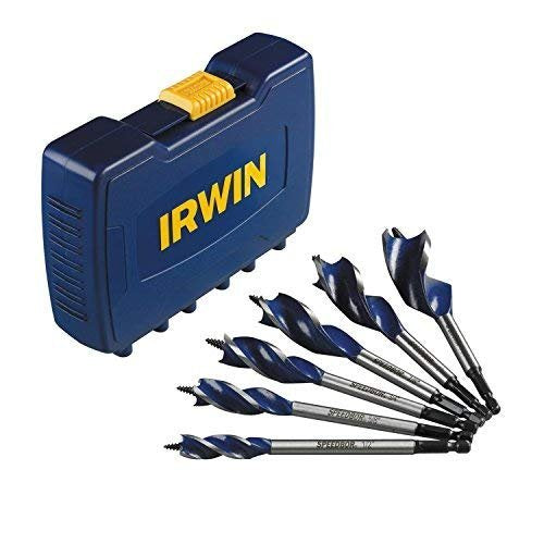 Irwin Tools Tools SPEEDBOR Drill Bit Set, Auger, 6-Piece (3041006) - MPR Tools & Equipment