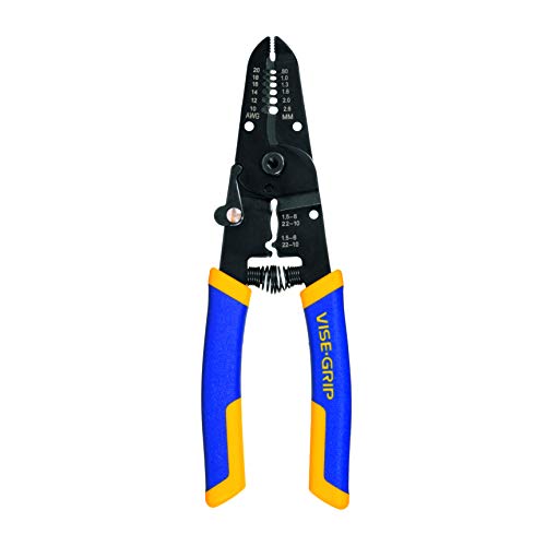 Irwin Tools Tools VISE-GRIP Wire Stripping Tool / Wire Cutter, 7-Inch (2078317) - MPR Tools & Equipment