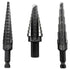 Irwin Unibit 10502ZR 3-Piece Unibit Fractional Step Drill Bit Set - MPR Tools & Equipment