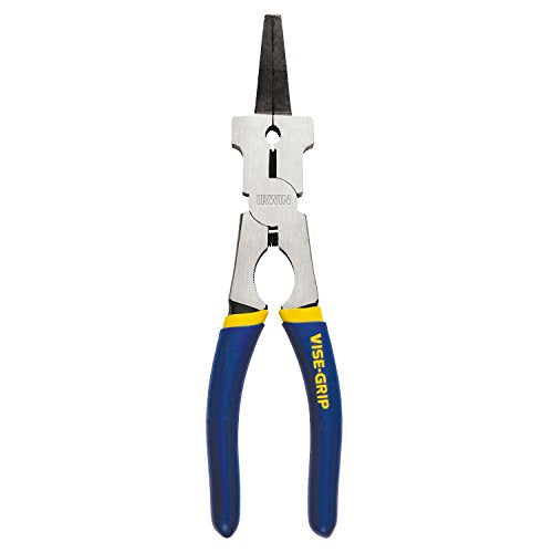 Irwin Vise-Grip 1873303 MIG Welding Pliers, Welder's Jaw, 8" Long - MPR Tools & Equipment