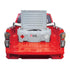 JDI-AFT58LP 58-Gallon Low-Profile Diesel Carrytank loaded in a pickup truck bed with lid open