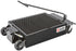 JohnDow Industries JDI-LP5 25-Gallon Low-Profile Oil Drain rear and side view showing expanded metal shield and casters